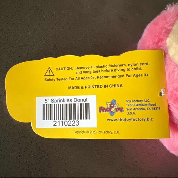 🍩Foodie Friends Series 1 SPRINKLES Donut Plush / Kawaii Mini Pillow Cushion NEW - Picture 15 of 16